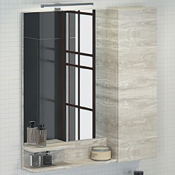 Comforty Мебель для ванной Верона 75 дуб белый – фотография-8